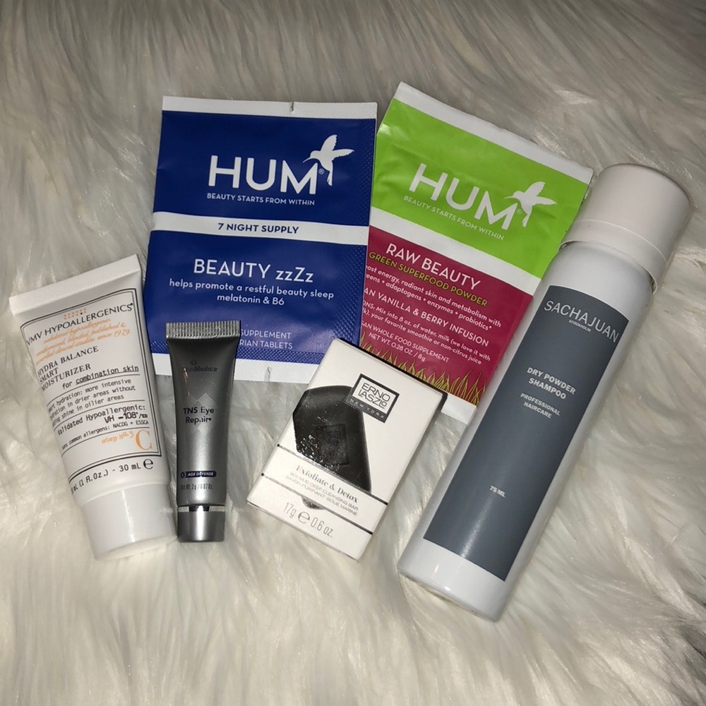 Skin/hair care samples